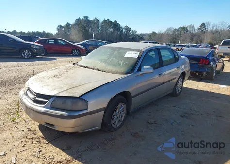 2004 Chevrolet Impala from USA, damaged, VIN 2G1WF52EX49338430